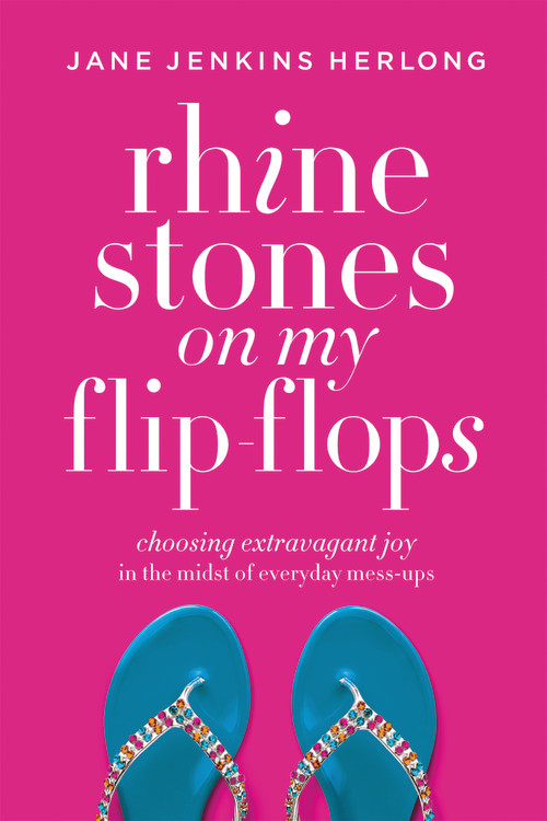 flip flops with stones